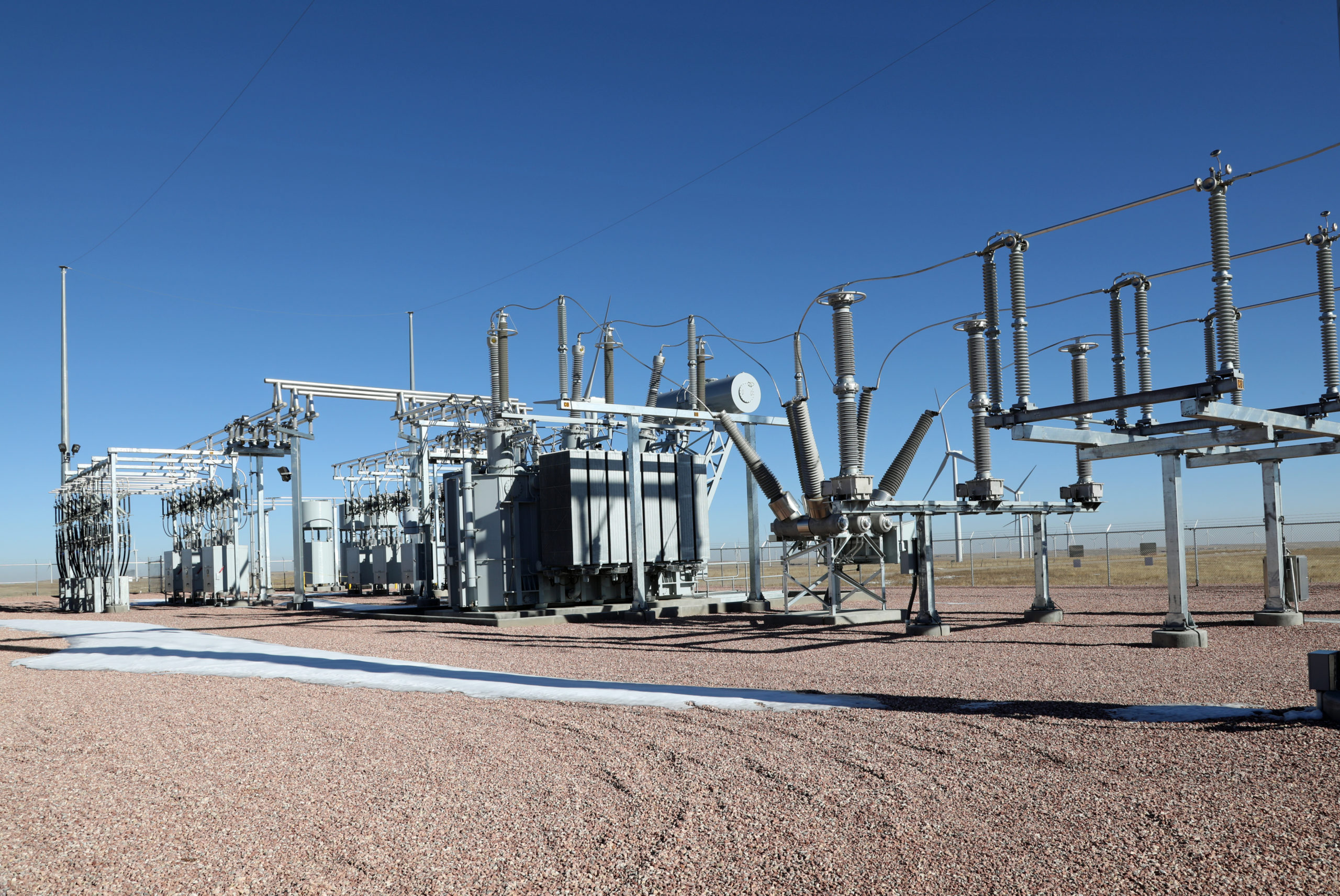Modern electrical substation